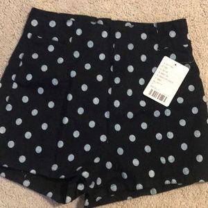 NWT kimchi blue size 0 high waisted shorts